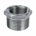 Tool Time 2 in. MPT x 1.5 in. Dia. FPT Stainless Steel Hex Bushing TO3302859